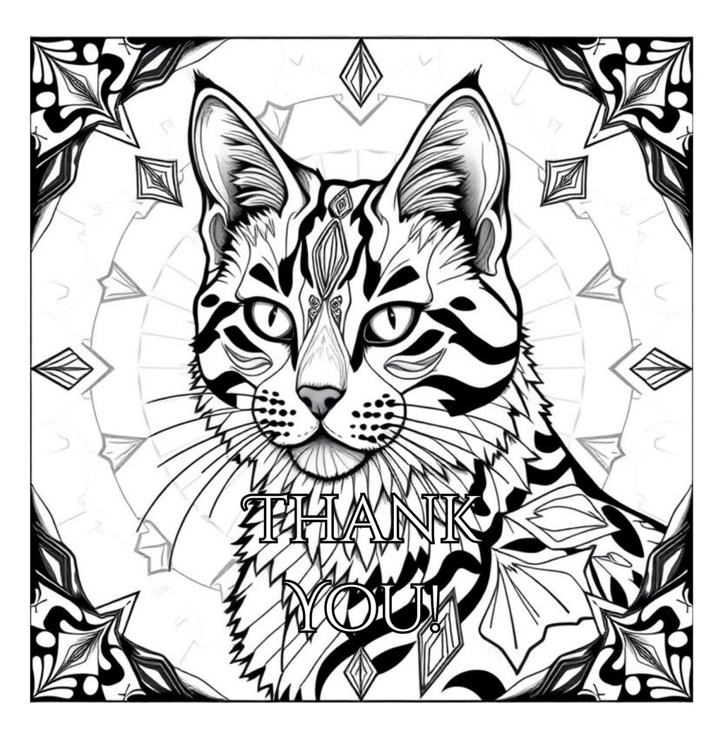 Whiskers & Wonders: Exotic Cats Around The Globe Coloring Adventure