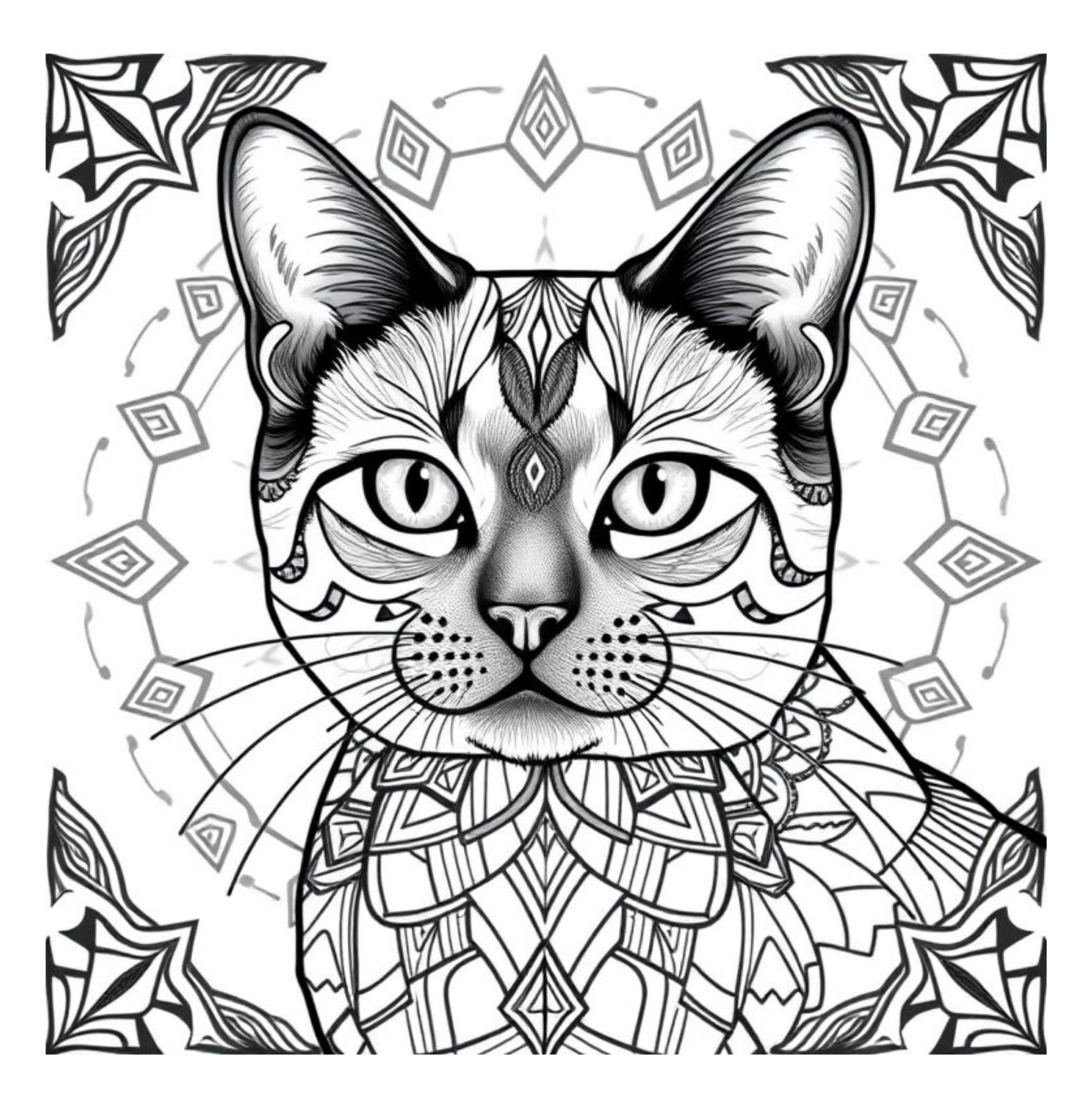 Whiskers & Wonders: Exotic Cats Around The Globe Coloring Adventure