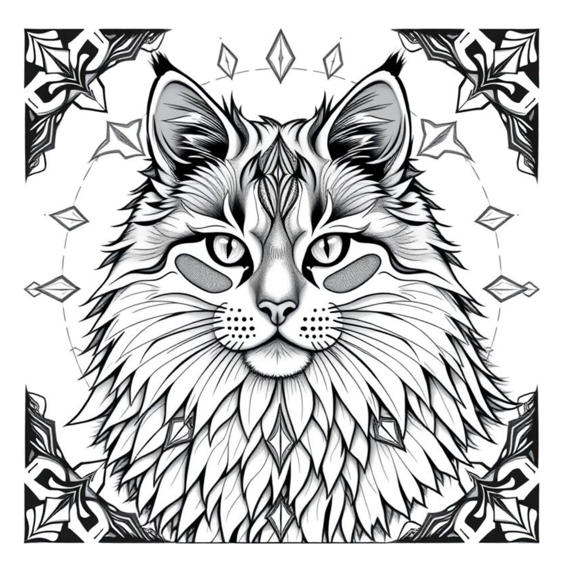 Whiskers & Wonders: Exotic Cats Around The Globe Coloring Adventure