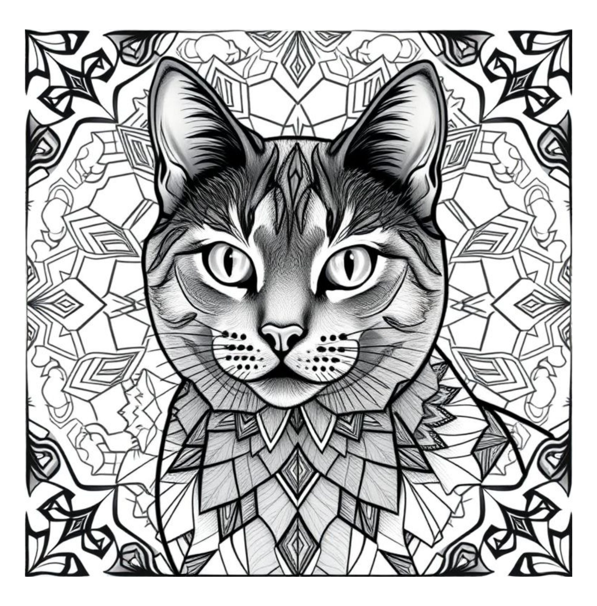 Whiskers & Wonders: Exotic Cats Around The Globe Coloring Adventure