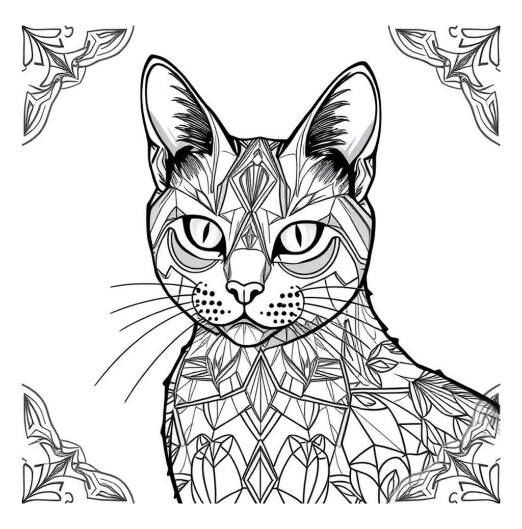 Whiskers & Wonders: Exotic Cats Around The Globe Coloring Adventure