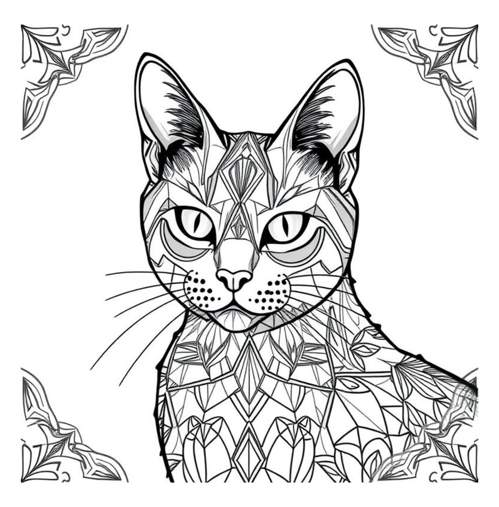 Whiskers & Wonders: Exotic Cats Around The Globe Coloring Adventure