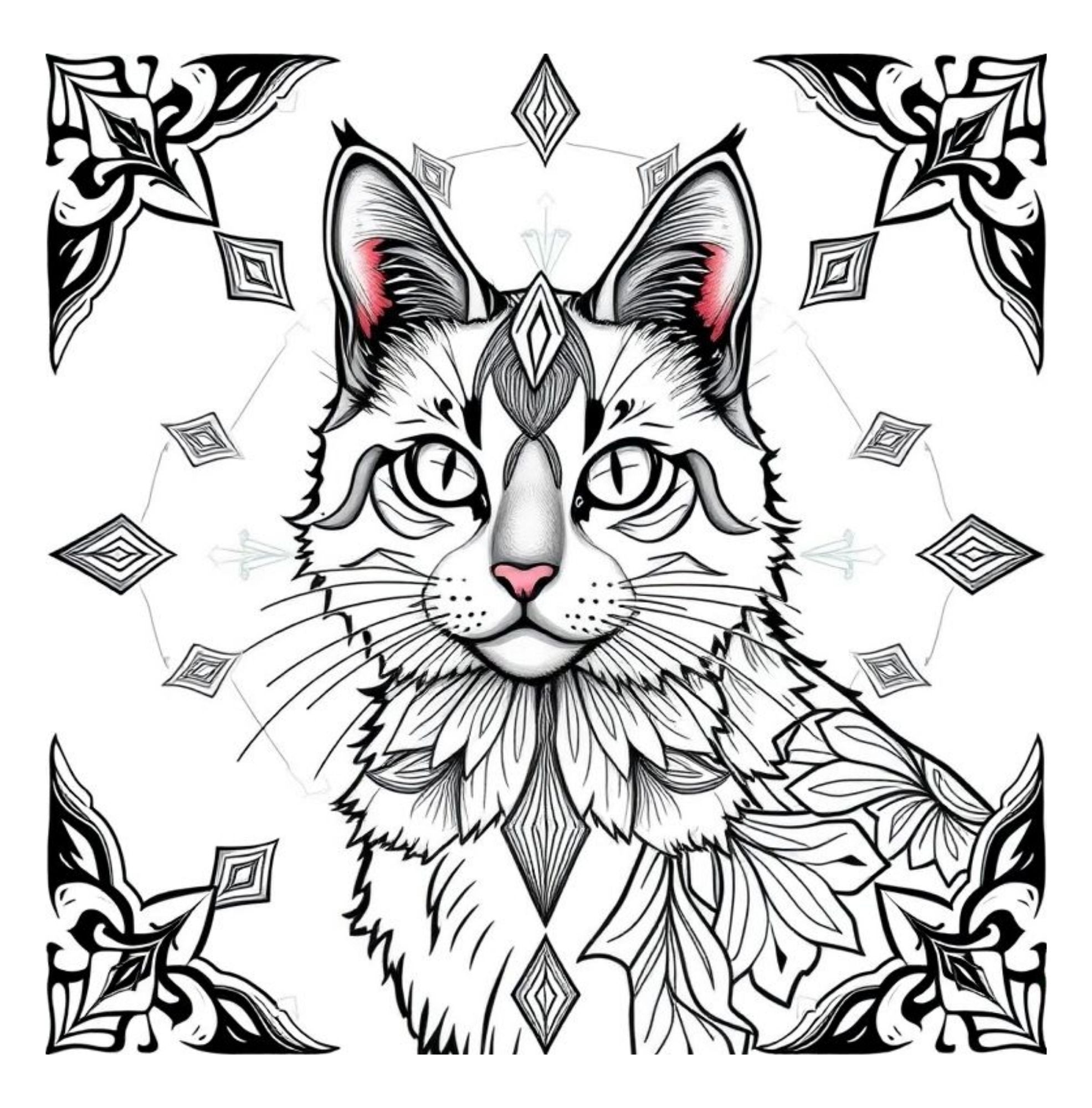 Whiskers & Wonders: Exotic Cats Around The Globe Coloring Adventure