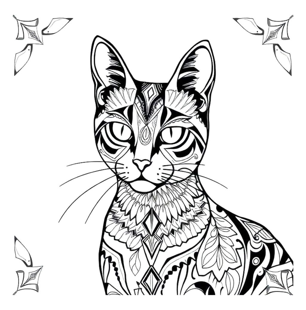 Whiskers & Wonders: Exotic Cats Around The Globe Coloring Adventure